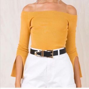 Princess Polly baby it’s cold outside top